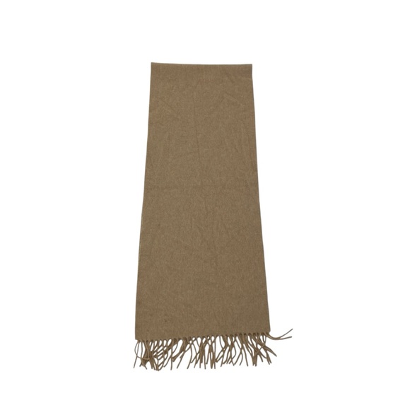 Amicale Cashmere for Neiman Marcus Cashmere Scarf OS Taupe/Tan - Picture 7 of 13